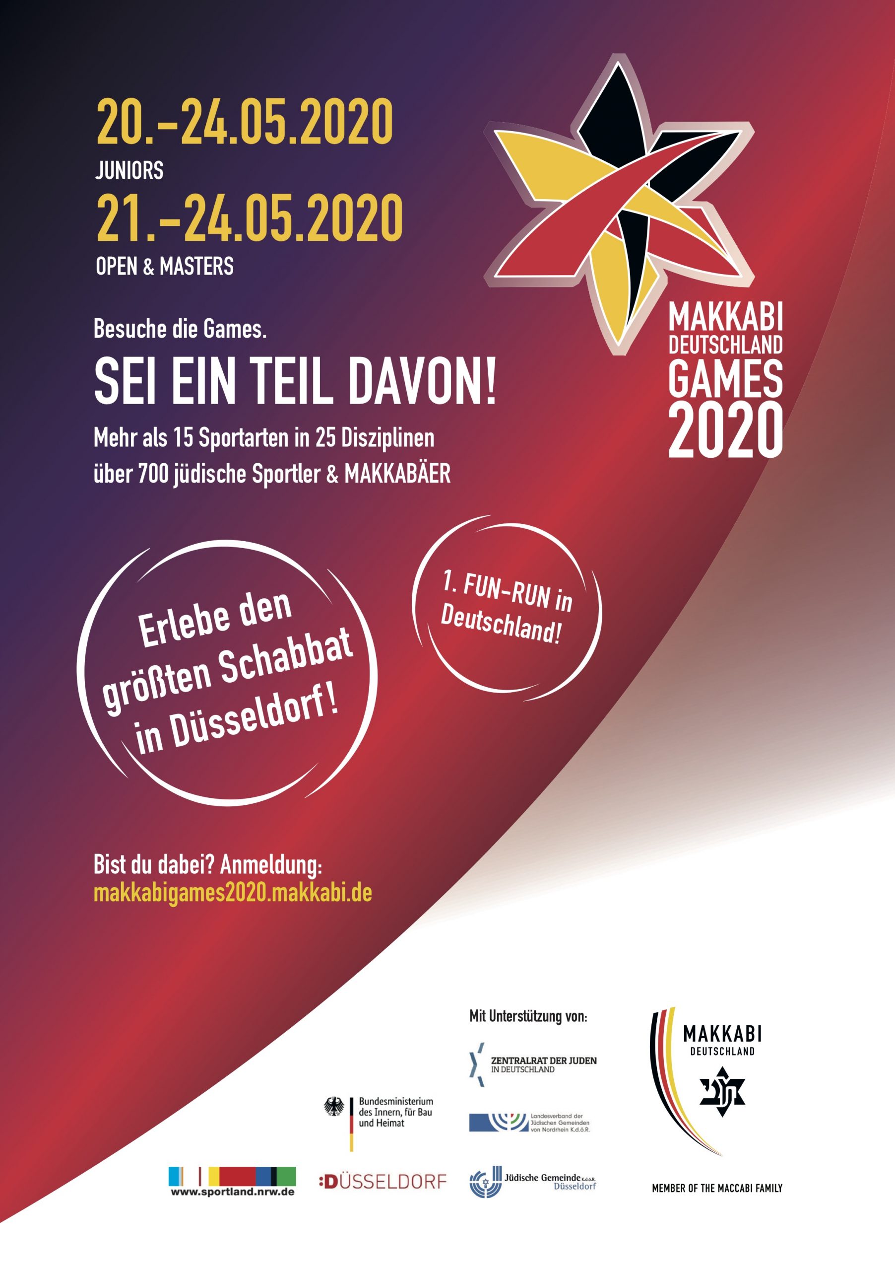 Die Makkabi Spiele kommen nach Düsseldorf