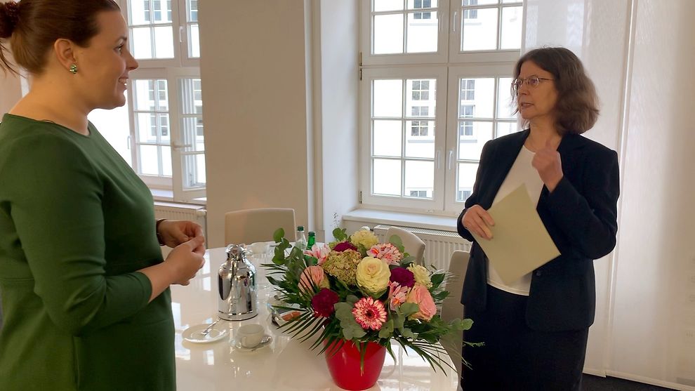 Erika Andreß als OLG-Präsidentin verabschiedet