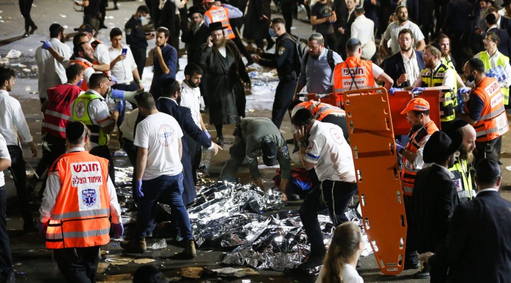 Mindestens 40 Israelis sterben bei Massenpanik auf Lag b’Omer-Feier