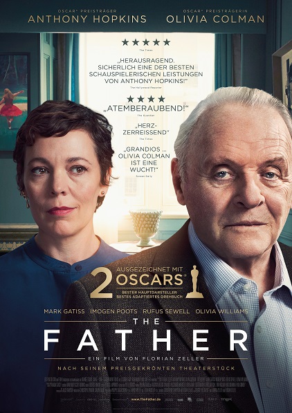 Raawi Kinotipp: Anthony Hopkins und Olivia Coleman in „THE FATHER“
