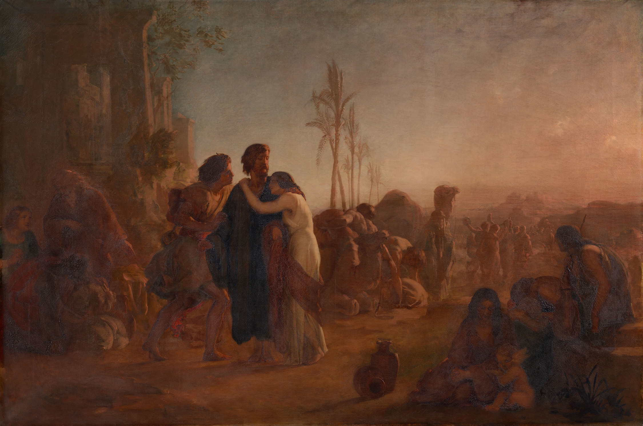 The Liberation of Slaves (Henry Le Jeune, oil on canvas, 1847)