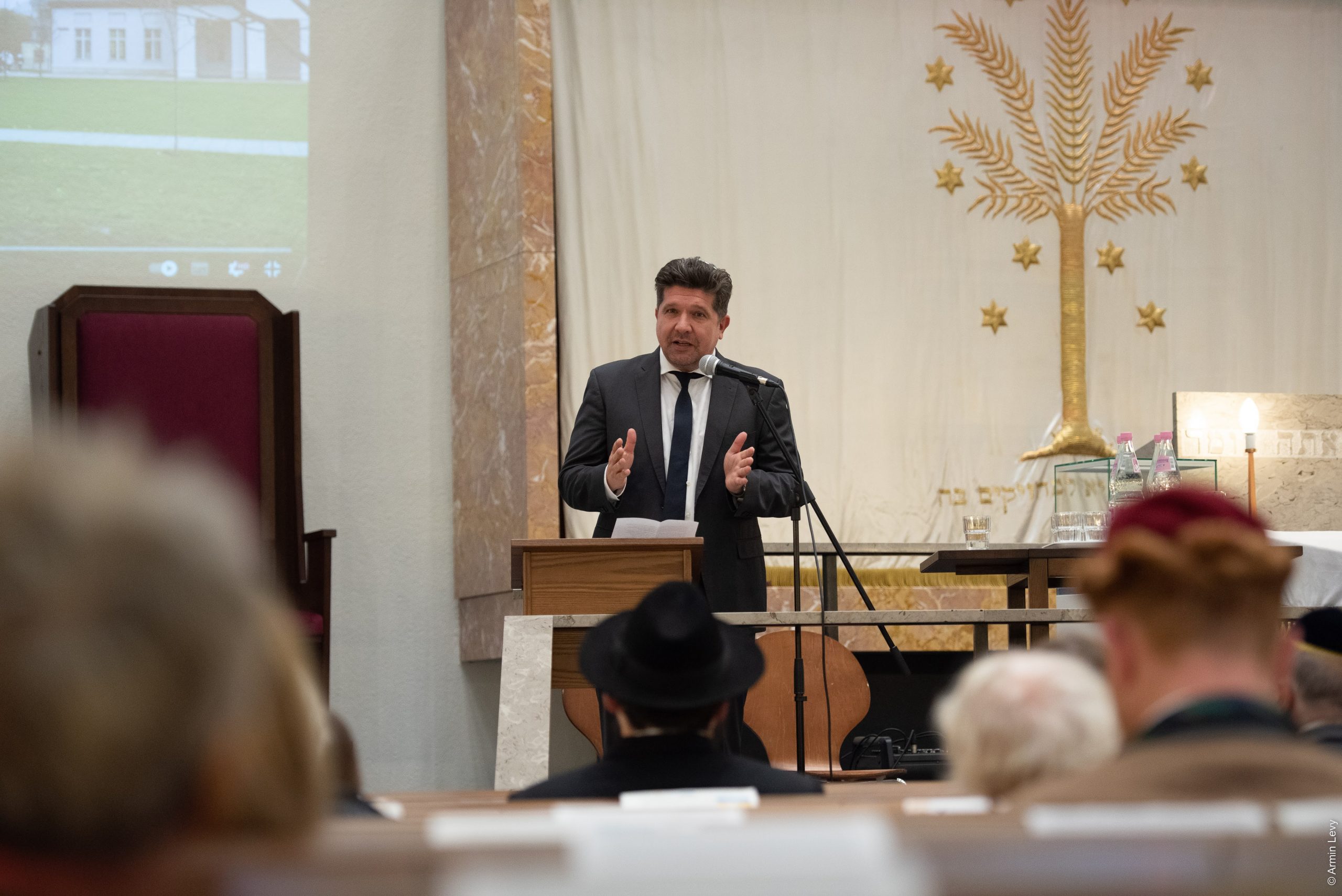 Dr. Eli Fel, 2. Vorsitzender der Jüdischen Gemeinde in Hamburg KdöR | Foto: © Armin Levy