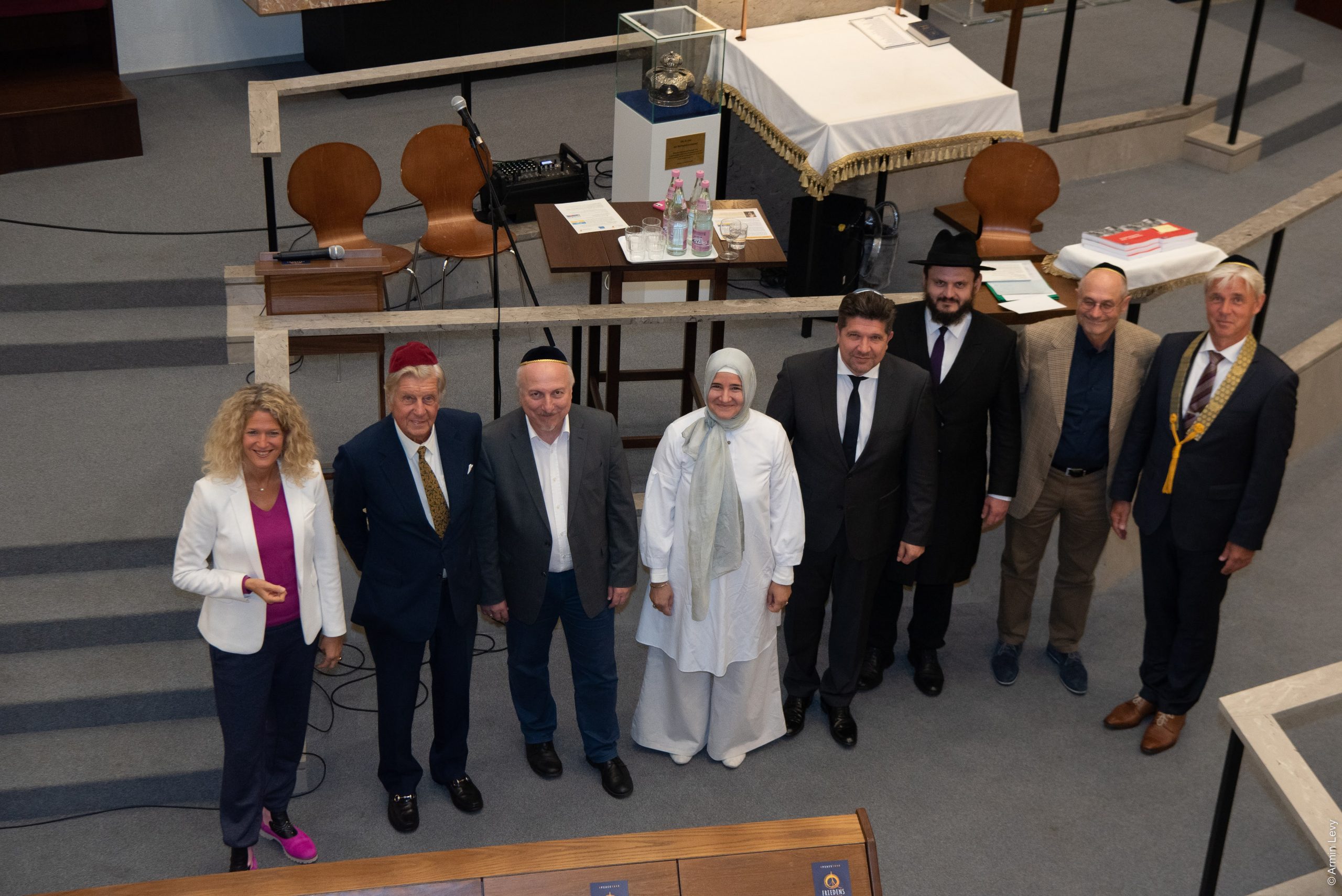 Multireligiöser Friedensdialog in der Synagoge Hohe Weide