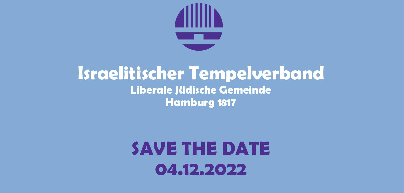 ITVHH: Jubiläumsakt „205 Jahre Liberal-Jüdisches Leben in Hamburg“
