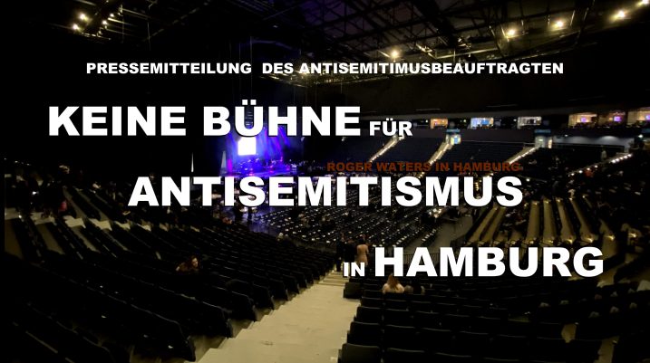 Keine Bühne für Antisemitismus in Hamburg