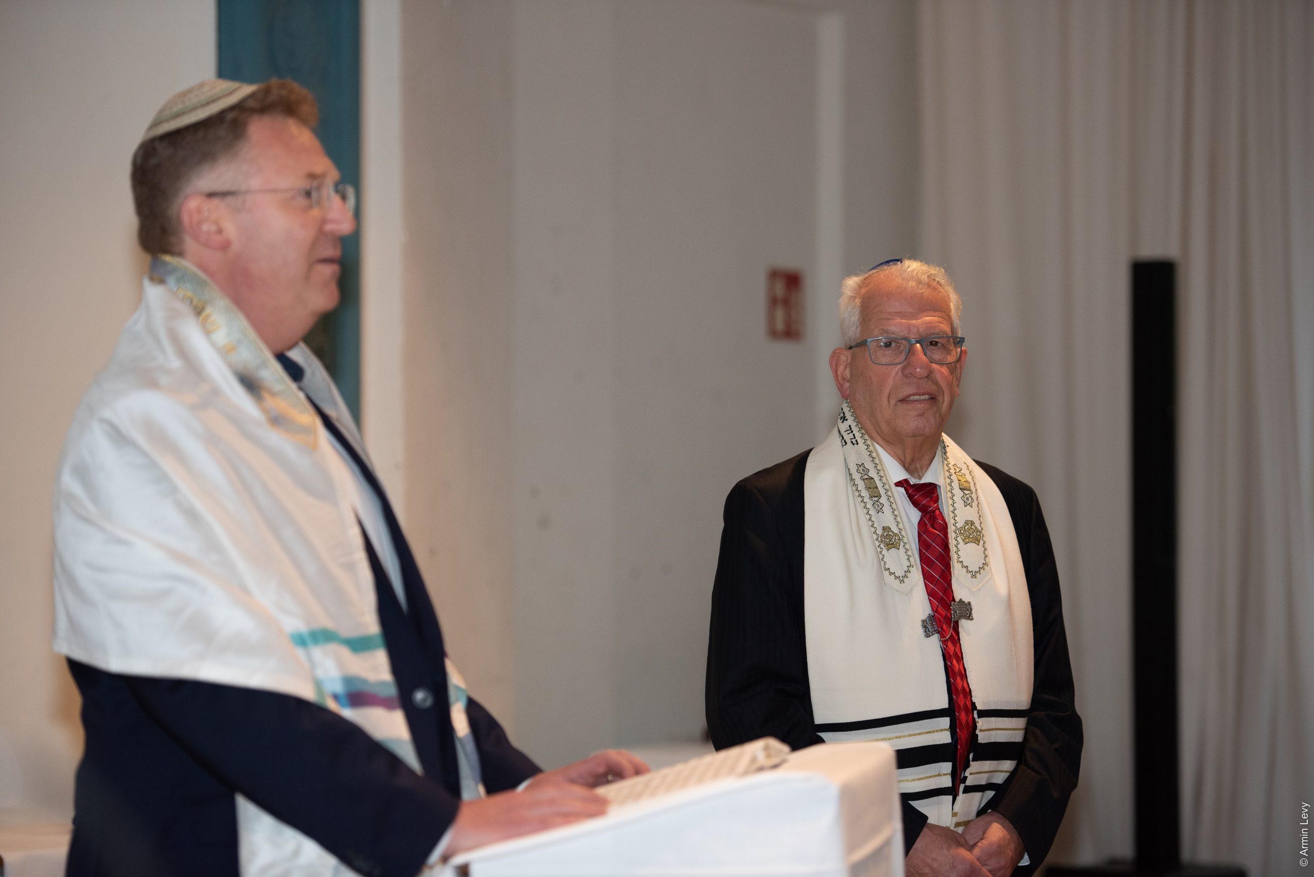 Rabbiner Dr. Gábor Langyel (rechts) | Foto: © Armin Levy
