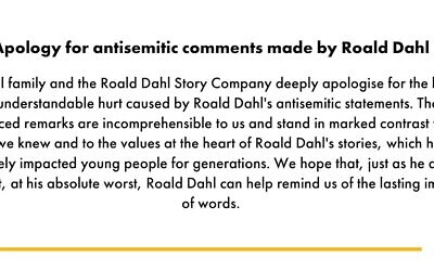 Roald-Dahl-Museum entschuldigt sich für rassistische Äußerungen des Autors