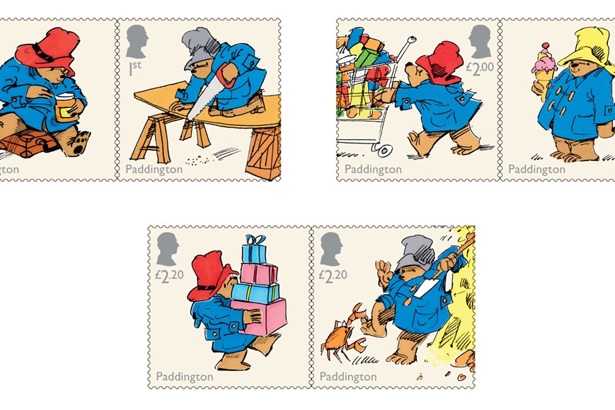 Paddington Bear Stamps