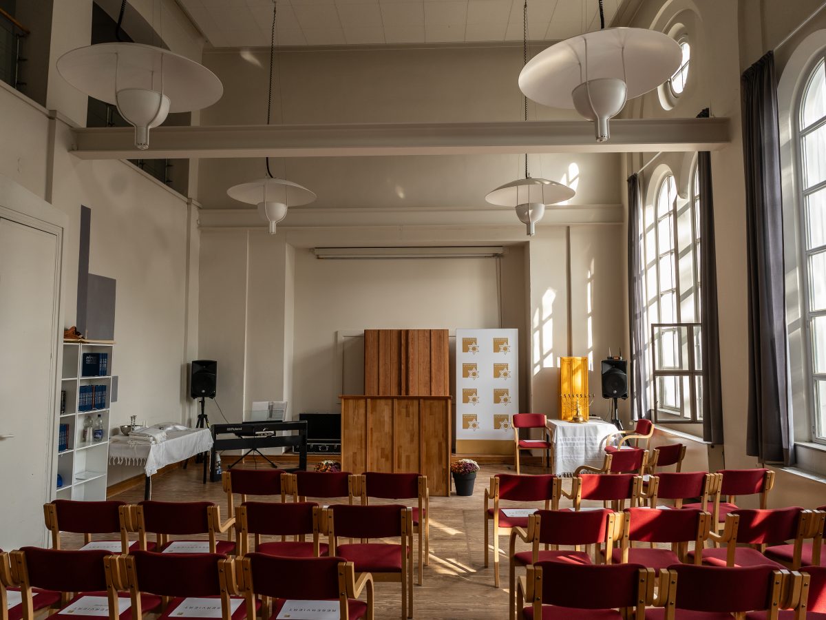Jüdische Gemeinde in Hamburg feiert historische Einweihung des Betty-Heine- Saals als Betsaal der Reformsynagoge in Hamburg