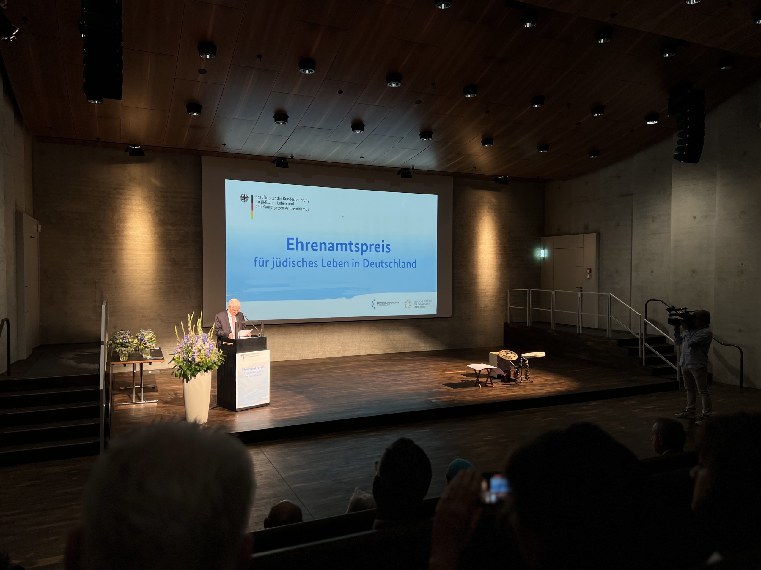 Ehrenamtspreis für jüdisches Leben in Deutschland 2023 verliehen - Dr. Josef Schuster, Präsident des Zentralrats der Juden in Deutschland | Foto: © Raawi / Armin Levy