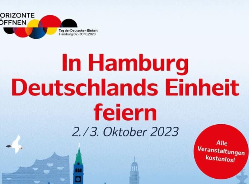 Hamburg: Gemeinsam in den Tag der Deutschen Einheit feiern
