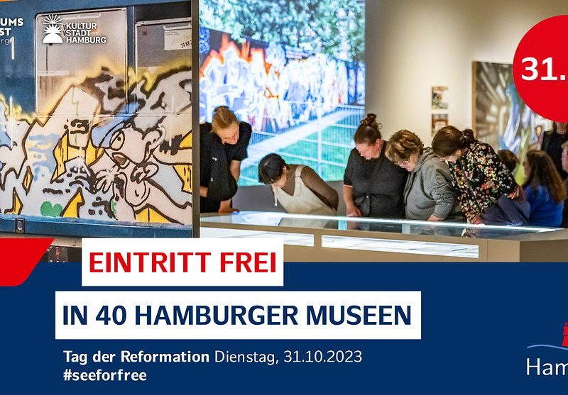 Hamburg: #seeforfree –  Freier Eintritt in mehr als 40 Museen am 31. Oktober