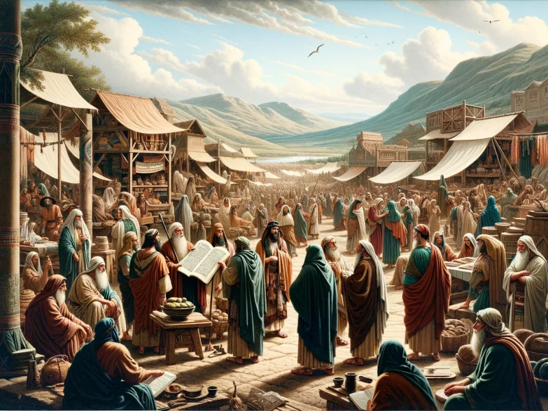 Ethische Vorschriften für unser Verhalten gegenüber Fremden, Witwen und Waisen