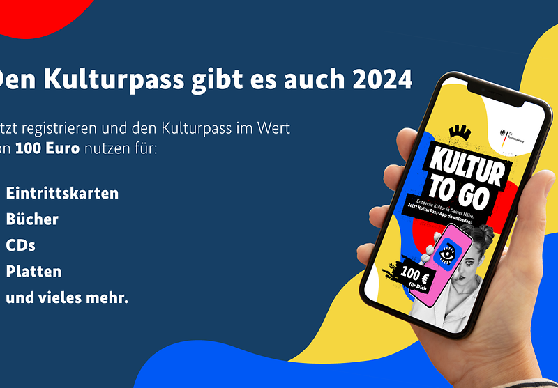 KulturPass steht ab sofort auch dem Jahrgang 2006 zur Verfügung