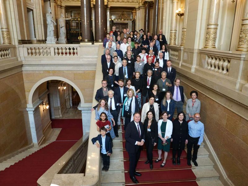 Jüdische ehemalige Bürgerinnen und Bürger zu Besuch in Hamburg