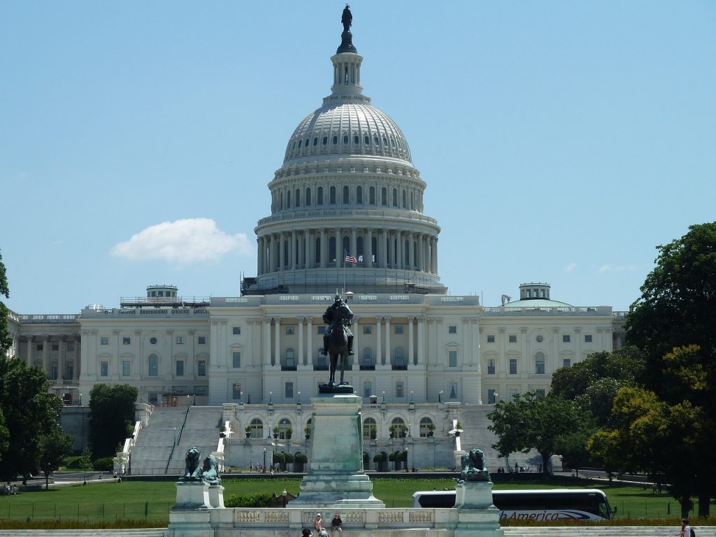 Das US Capitol in Washington