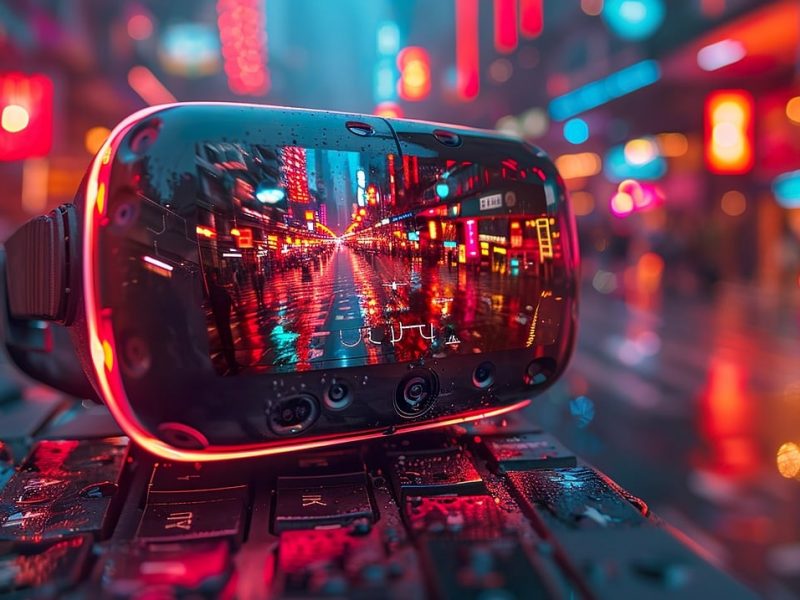 Charlotte Knobloch führt Zuschauer durch  immersive Virtual-Reality-Erfahrung von München 1938