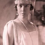 Schwarz weiss Bild von Elisabeth von Belgien