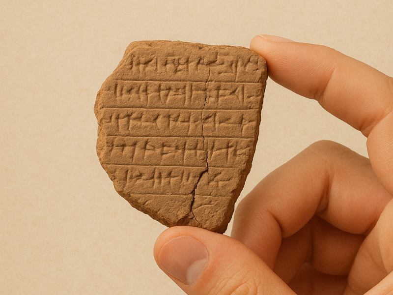 Korrespondenz zwischen assyrischem Reich und König von Juda entdeckt