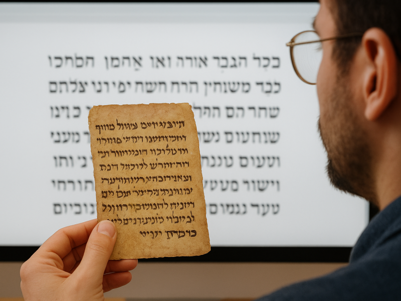 MiDRASH: Wie ein internationales Großprojekt die Kairoer Geniza und die jüdische Buchkultur des Mittelalters neu erfasst