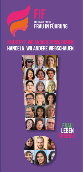 Deckblatt des Flyers der FIF