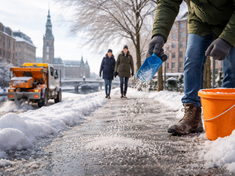 Ausnahme vom Tausalzverbot: Hamburg reagiert auf extreme Winterlage