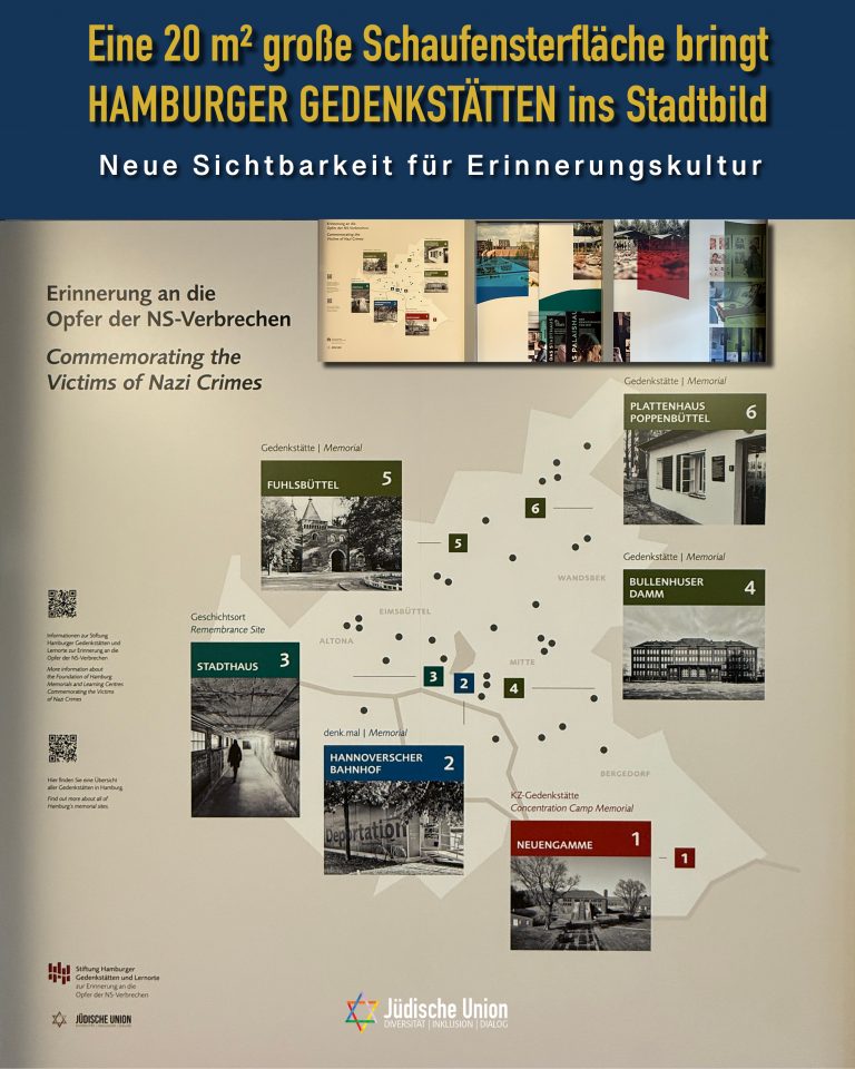 Schaufenster mit Erinnerungskultur