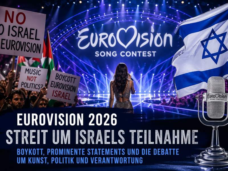 Eurovision 2026: Streit um Israels Teilnahme spaltet Europa