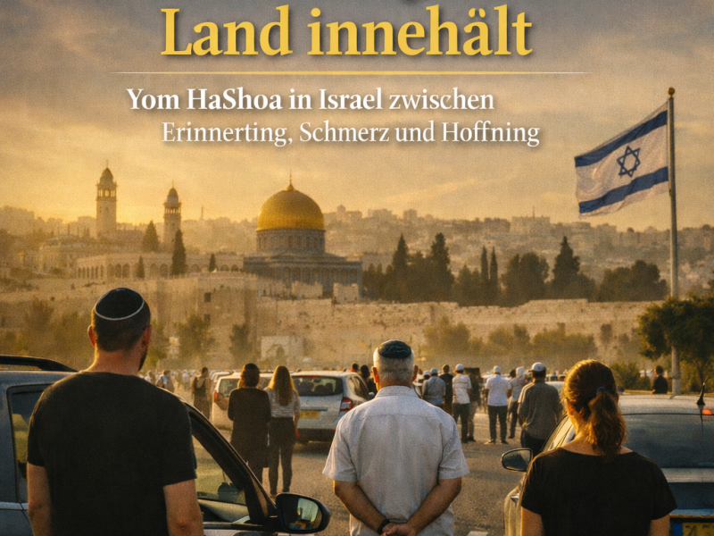 Wenn ein ganzes Land innehält – Yom HaSchoa in Israel zwischen Erinnerung, Schmerz und Hoffnung