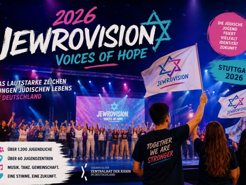 Jewrovision 2026 startet – Wenn jüdische Jugend in Deutschland sichtbar wird