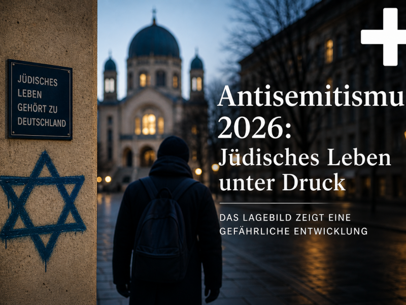 Antisemitismus 2026: Jüdisches Leben unter Druck