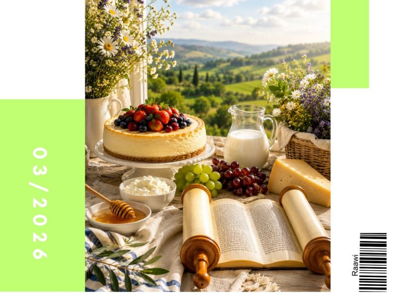 Die neue Shavuot-Ausgabe von Raawi ist da