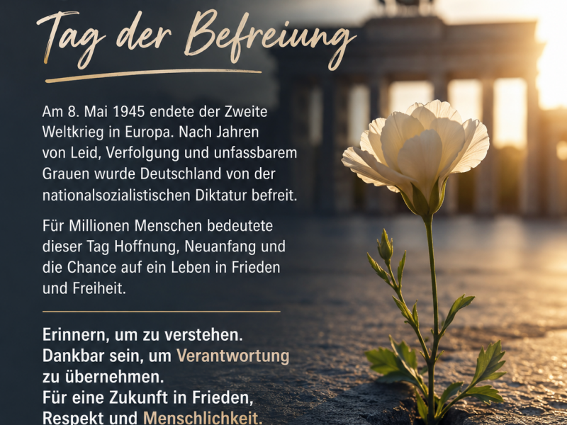 8. Mai – Tag der Befreiung