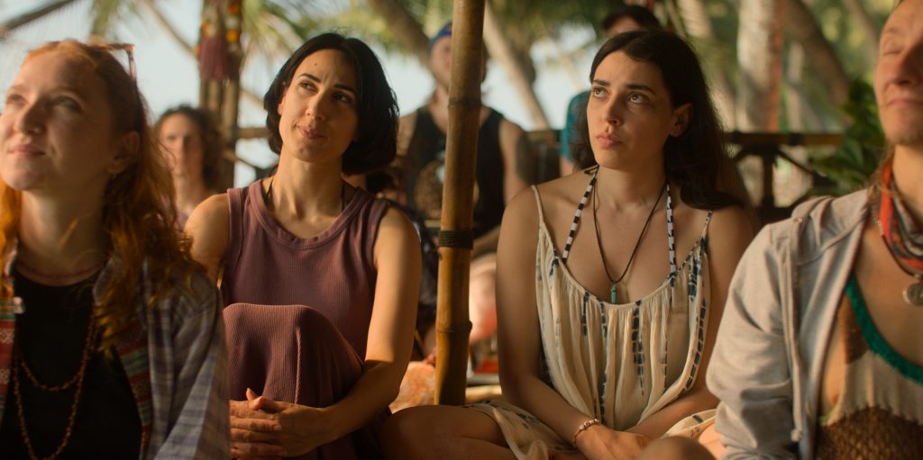 Liraz Chamami and Talia Lynne Ronn in "Unconditional," now streaming on Apple TV.