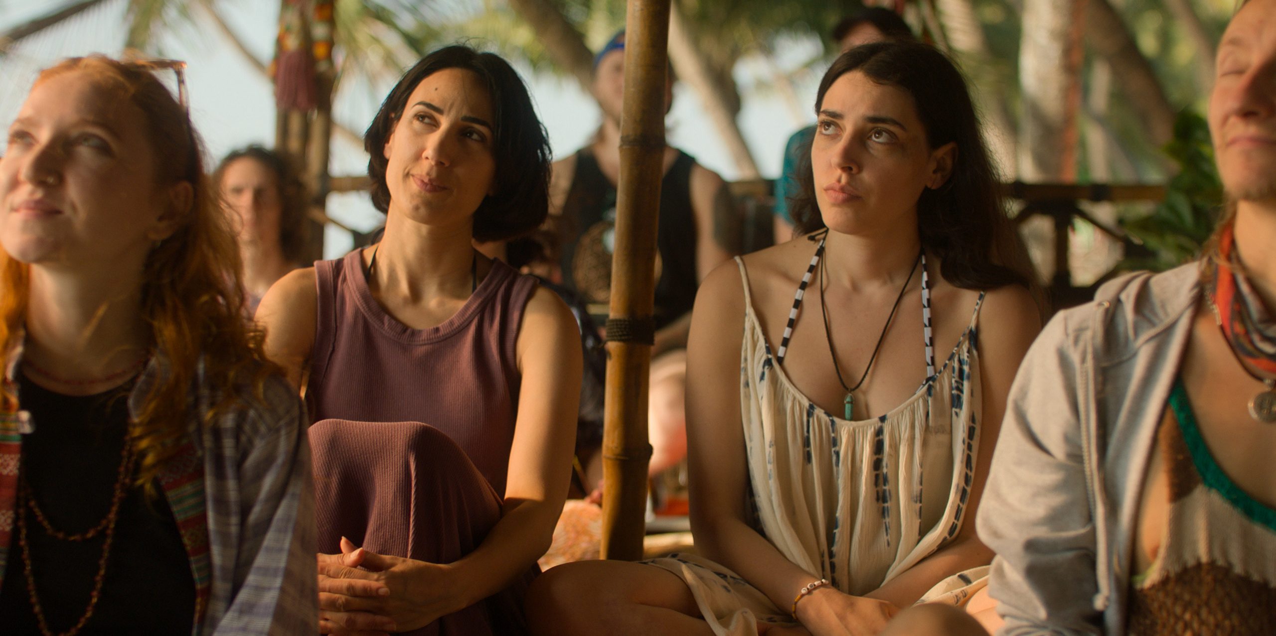 Liraz Chamami and Talia Lynne Ronn in "Unconditional," now streaming on Apple TV.